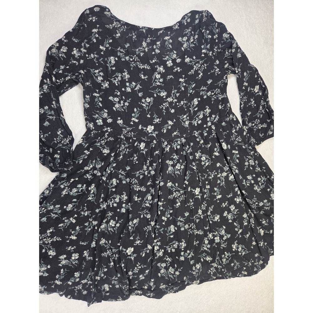 Denim & Supply Ralph Lauren Floral Dress Womens Medium Boho Peasant Rayon Blend - Picture 2 of 9